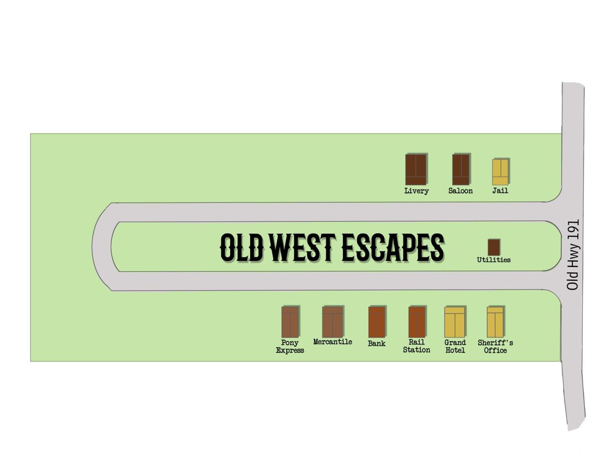 Old West Escapes Villa Island Park Eksteriør billede
